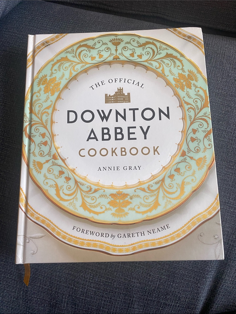 The Official Cookbook by Annie Gray - Mint & Gold Cover